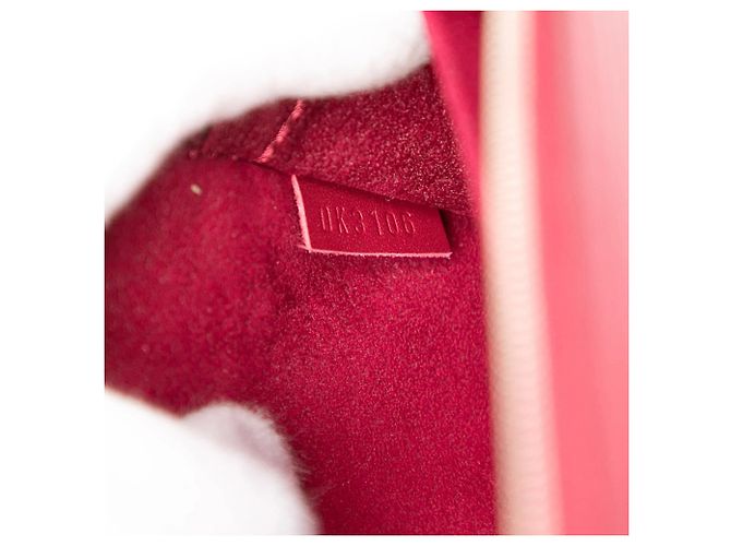 Pochette Epi Neverfull vermelha Louis Vuitton Vermelho - vista 6