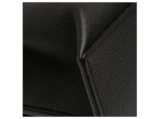 Piccola borsa a mano Gate in pelle nera LOEWE Nero - vista 8