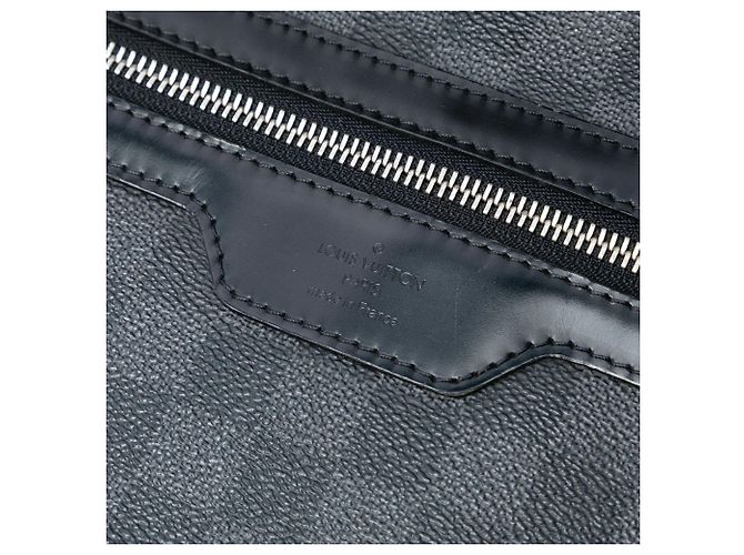 Borsa a tracolla Louis Vuitton Damier Graphite Mick MM nera Nero - vista 5