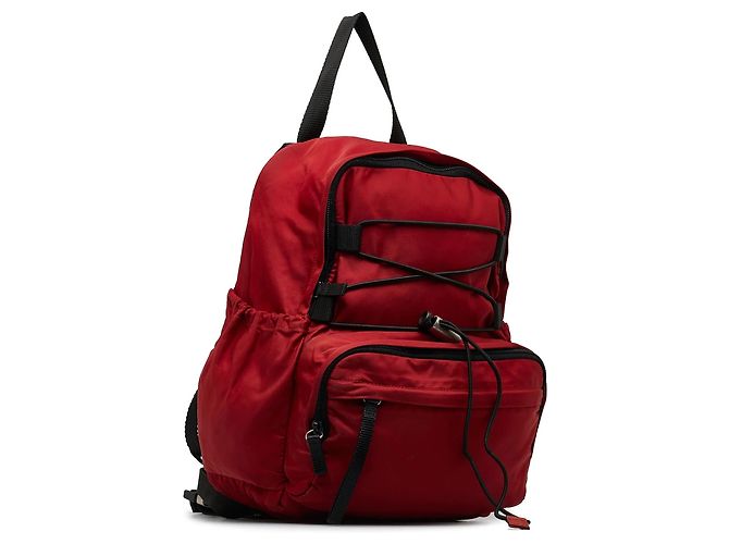 Zaino Prada Tessuto rosso - vista 2