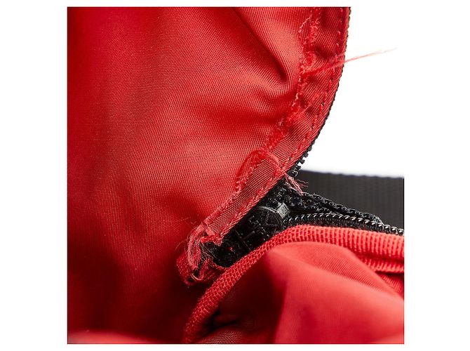 Zaino Prada Tessuto rosso - vista 7