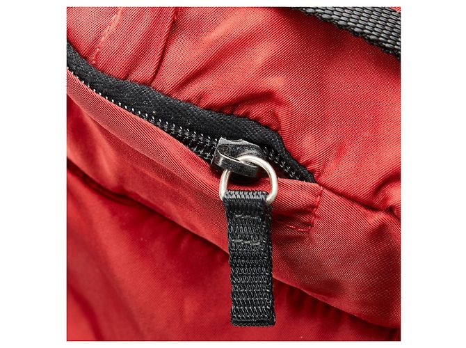 Zaino Prada Tessuto rosso - vista 8