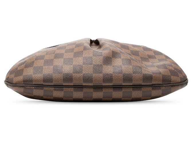 Borsa a tracolla Louis Vuitton Damier Ebene Bloomsbury PM marrone - vista 3