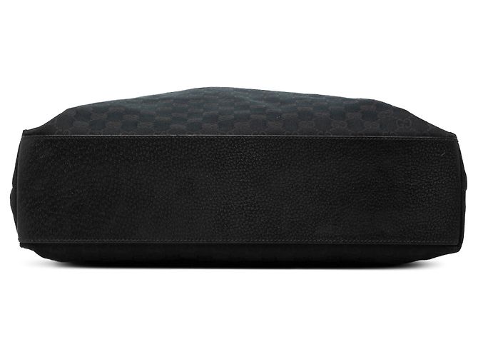 Tote Gucci GG Canvas Web nero - vista 3