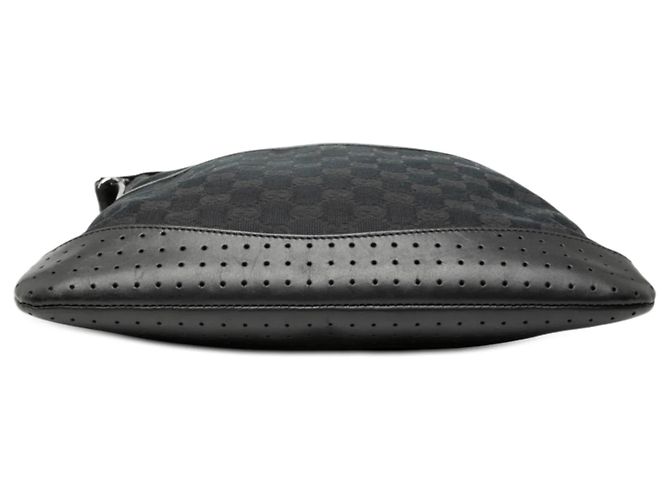 Borsa a tracolla Gucci GG Canvas nera Nero - vista 3