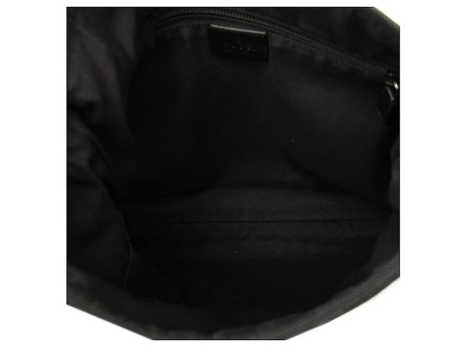 Borsa a tracolla Gucci GG Canvas nera Nero - vista 4
