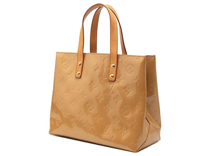 Borsa Louis Vuitton Monogram Vernis Reade PM marrone - vista 2