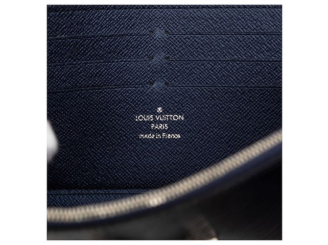 Borsa a tracolla Louis Vuitton Epi Sequin Flames Twist Chain Wallet blu - vista 5