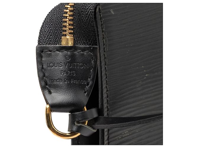 Pochette Louis Vuitton Epi Pochette Accessoires nera Nero - vista 4