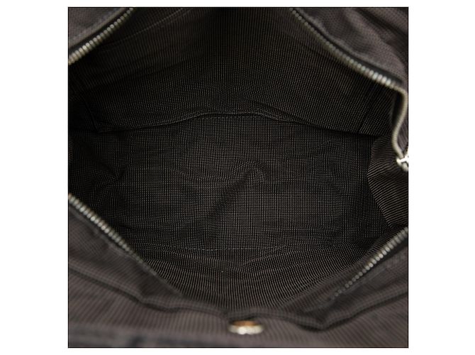 Gray Hermès Canvas Herline Backpack MM Grey - view 4