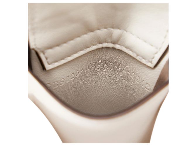 Borsa a tracolla Fendi Bustine Mini Century bianca Bianco - vista 7