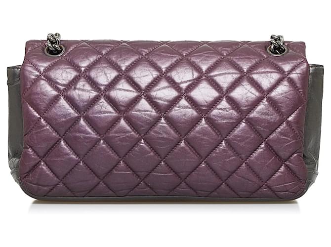 Borsa Chanel Glazed Matelasse Portobello Viola Porpora - vista 3