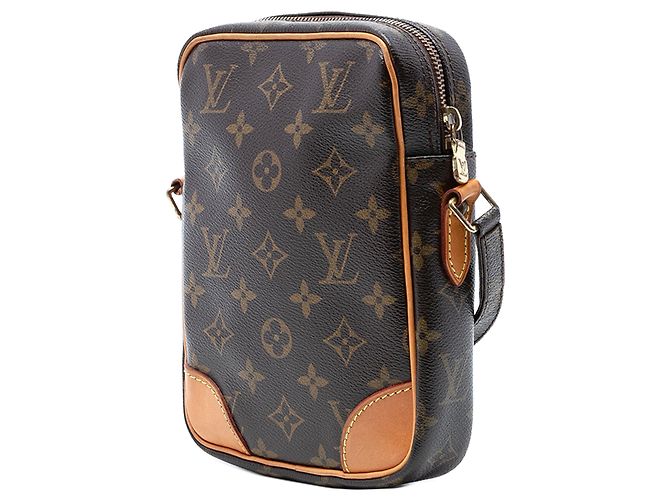 Borsa a tracolla Louis Vuitton Monogram Danube marrone - vista 2