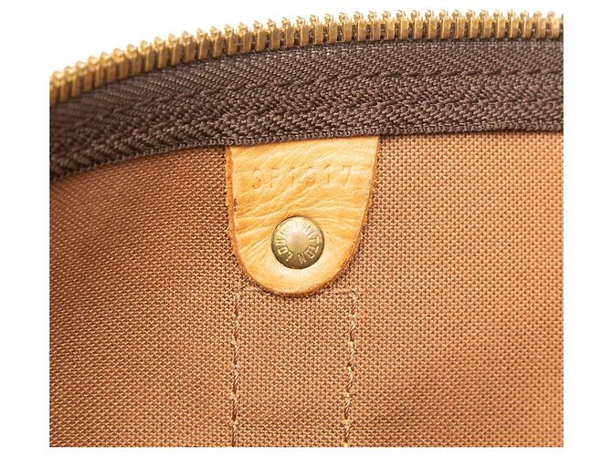 Borsa da viaggio Louis Vuitton Monogram Keepall 55 marrone - vista 6