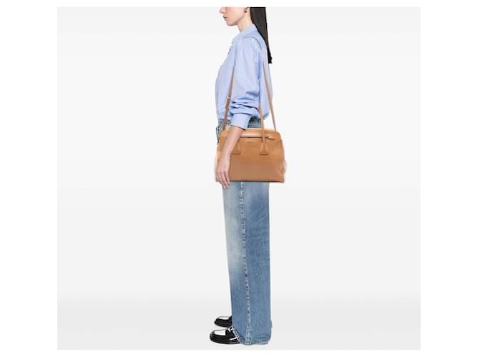 Borsa Prada Saffiano Cuir marrone - vista 7