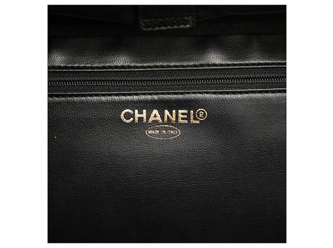 Borsa vanity Chanel CC Caviar nera Nero - vista 5