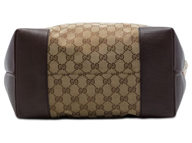 Tote Gucci Large GG Canvas GG Charm Beige - vista 3