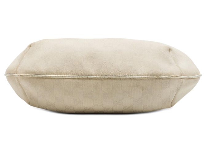 Borsa a tracolla Gucci GG Canvas Web beige - vista 3