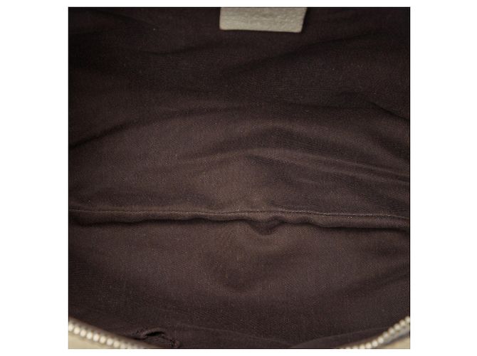 Borsa a tracolla Gucci GG Canvas Web beige - vista 4
