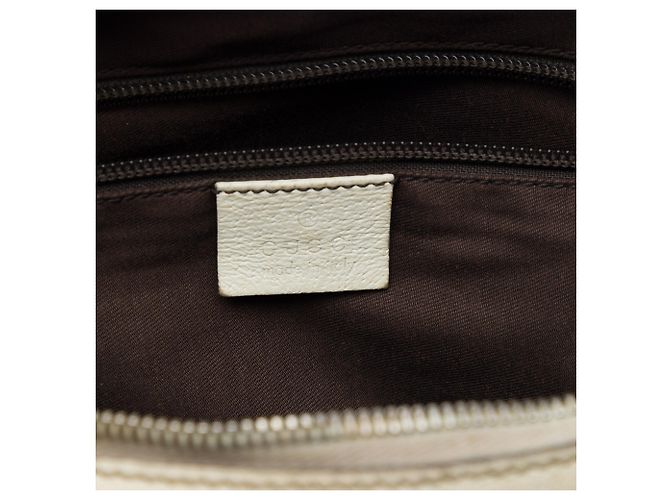 Borsa a tracolla Gucci GG Canvas Web beige - vista 5