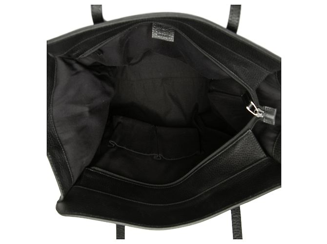 Borsa Tote Interlocking G in pelle di vitello Dollar nera Gucci Nero - vista 4