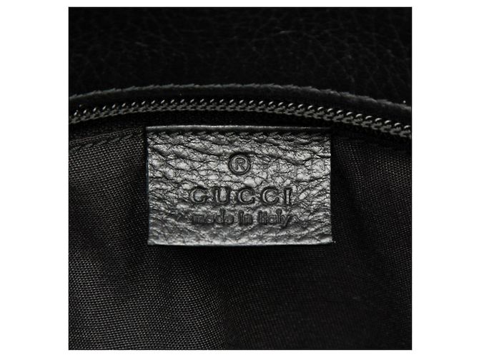 Borsa Tote Interlocking G in pelle di vitello Dollar nera Gucci Nero - vista 5