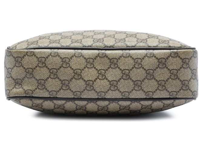 Borsa a tracolla Gucci GG Supreme beige - vista 3