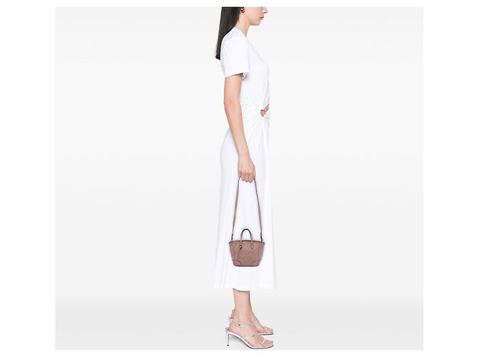 Borsa Gucci Small Guccissima Bree rosa - vista 7