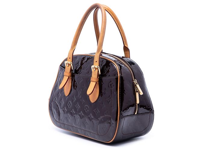 Borsa Louis Vuitton Monogram Vernis Summit Drive viola Porpora - vista 2