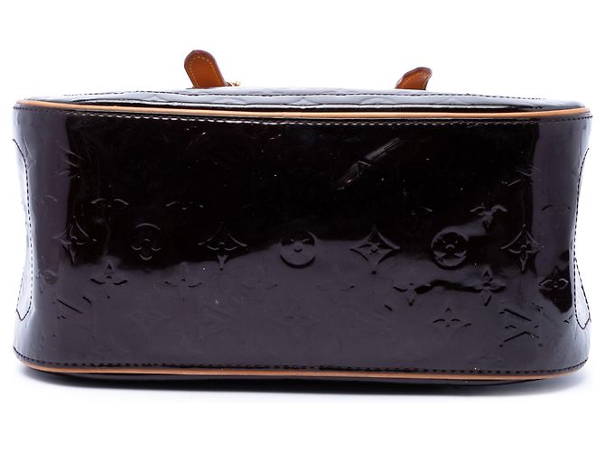 Borsa Louis Vuitton Monogram Vernis Summit Drive viola Porpora - vista 3