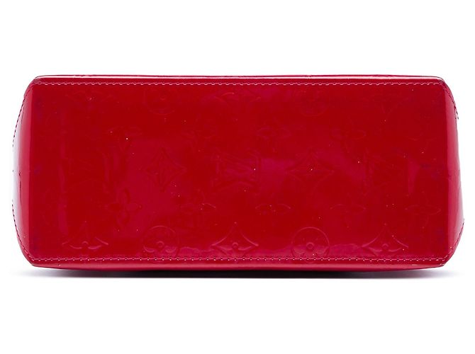 Borsa Louis Vuitton Monogram Vernis Reade PM rossa Rosso - vista 3