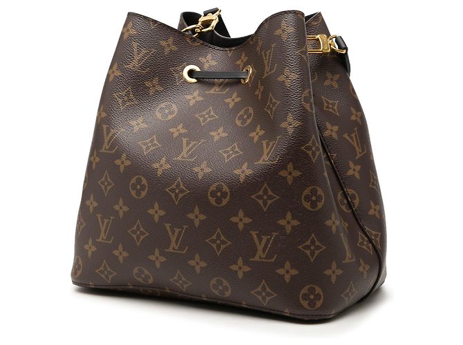 Borsa a secchiello Louis Vuitton Monogram Neonoe MM nera Nero - vista 2