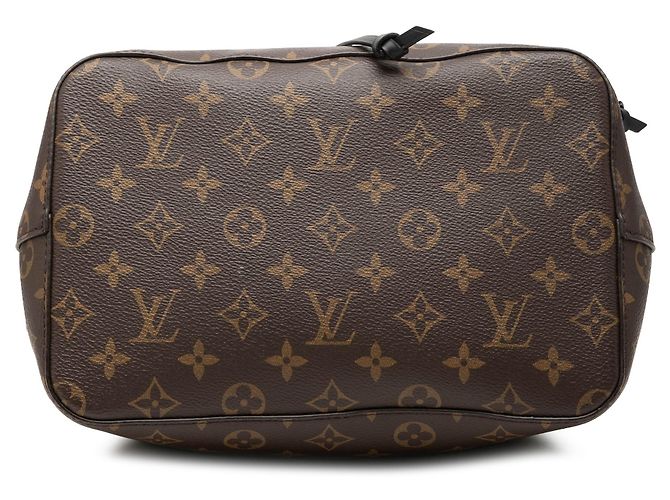 Borsa a secchiello Louis Vuitton Monogram Neonoe MM nera Nero - vista 3