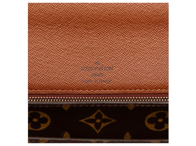 Borsa Louis Vuitton Monogram Monceau 28 marrone - vista 6