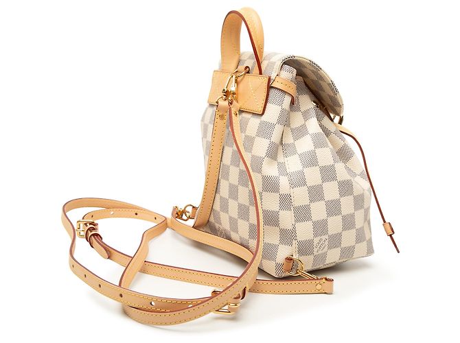 Louis Vuitton Damier Azur Sperone BB Rucksack weiß - Ansicht 2