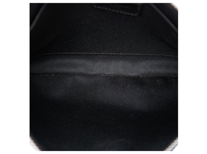 Clutch Louis Vuitton Monogram Pochette Plate MM Marrone - vista 4