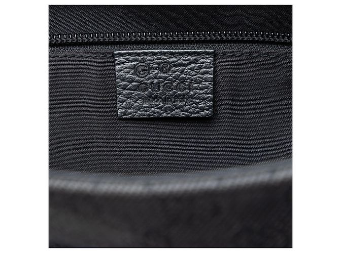 Tote in denim Gucci GG nero - vista 5