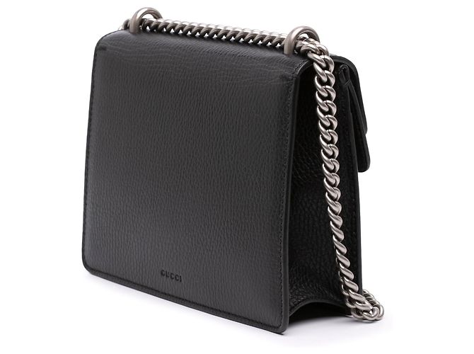 Bolso bandolera Gucci Dionysus pequeño de piel de becerro negro - vista 2