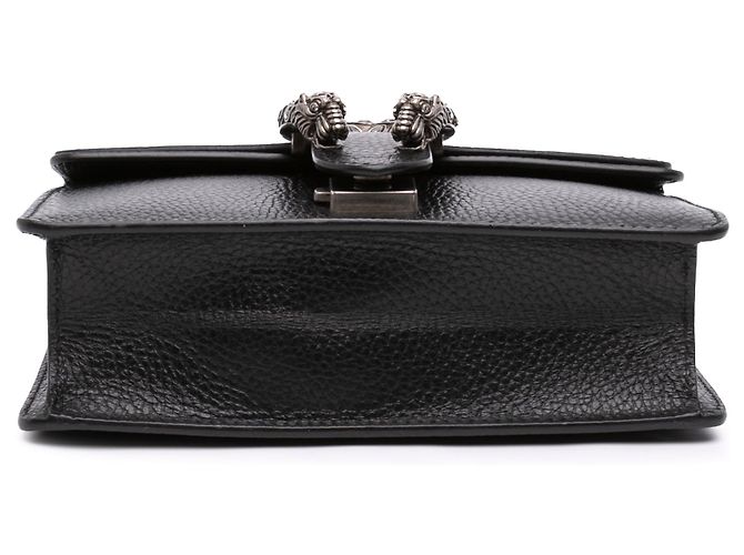 Bolso bandolera Gucci Dionysus pequeño de piel de becerro negro - vista 3