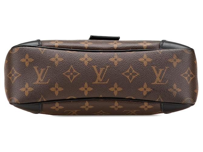 Borsa a tracolla Louis Vuitton Monogram Odeon PM marrone - vista 3