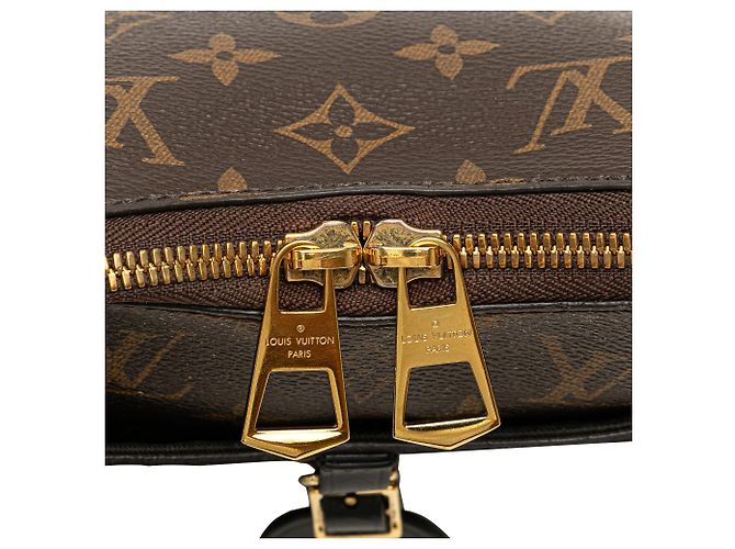 Borsa a tracolla Louis Vuitton Monogram Odeon PM marrone - vista 6