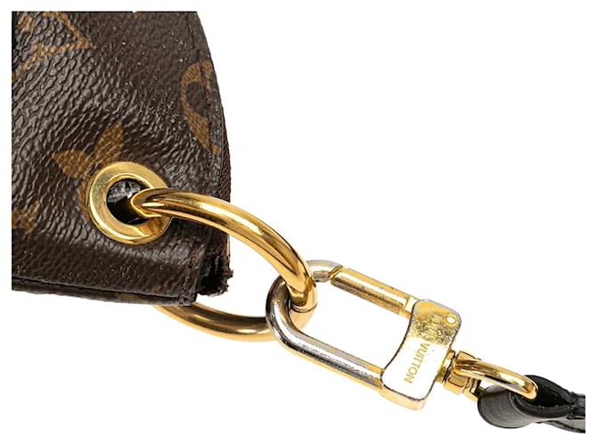 Borsa a tracolla Louis Vuitton Monogram Odeon PM marrone - vista 8