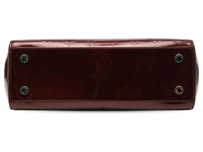 Borsa Louis Vuitton Monogram Vernis Brea MM rossa Rosso - vista 3