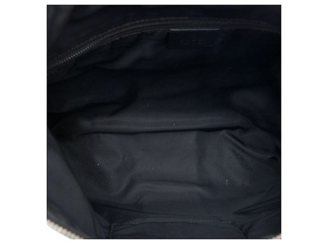 Borsa a tracolla Gucci GG Techno Canvas Web nera Nero - vista 4