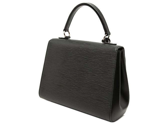 Borsa Louis Vuitton Epi Cluny BB nera Nero - vista 2