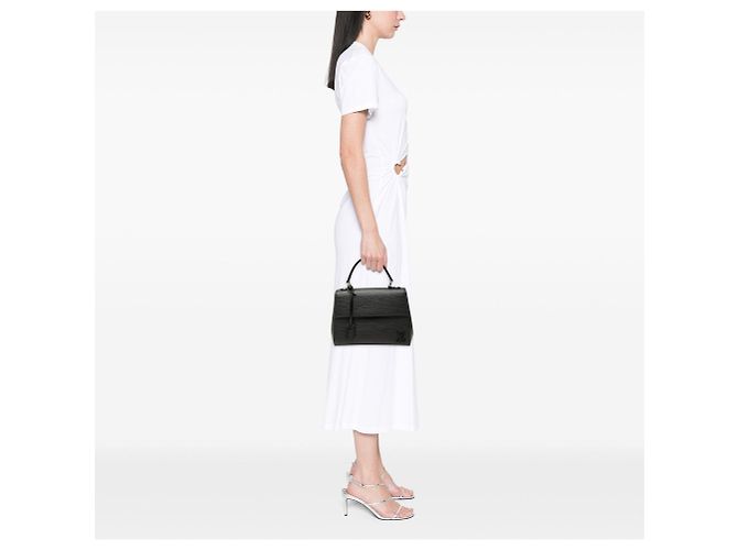 Borsa Louis Vuitton Epi Cluny BB nera Nero - vista 6