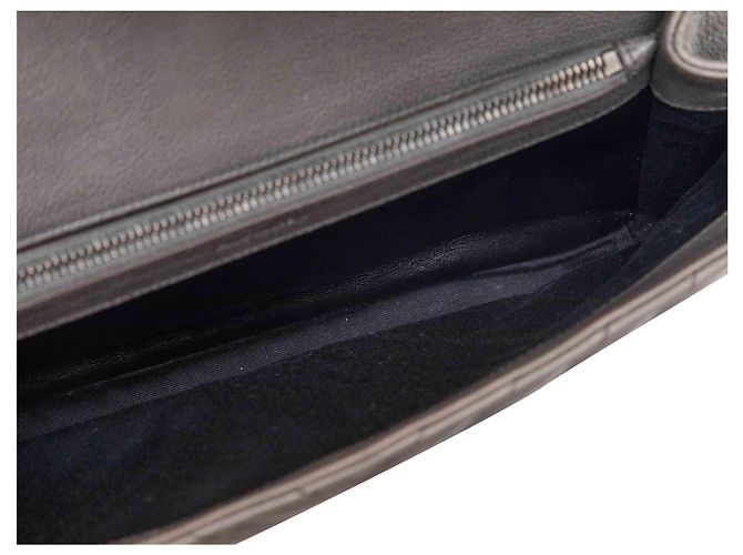 Borsa Saint Laurent Lou Lou Matelasse grigia Grigio - vista 6