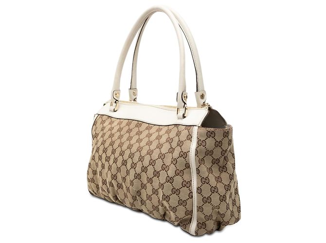 Abbey GG Canvas D Ring Tote in Beige Gucci - Ansicht 2