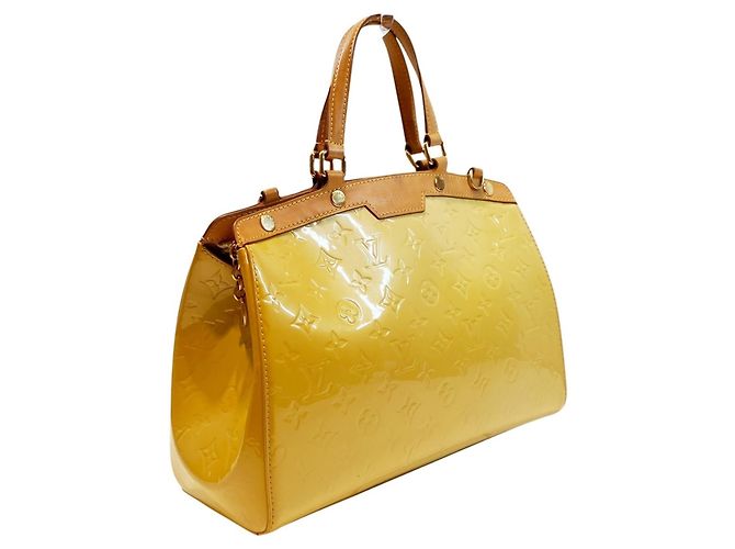 Borsa Louis Vuitton Blair MM Dune Giallo - vista 7