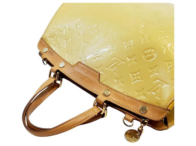 Borsa Louis Vuitton Blair MM Dune Giallo - vista 9